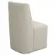 Waterfall Off White Performance Fabric Upholstered Dining Chair Set of 2