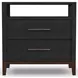 Waterfall Dark Brown and Deep Ebony Panel Bedroom Set