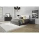 Waterfall Black Square Dresser Mirror