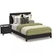 Waterfall Dark Brown and Deep Ebony Panel Bedroom Set