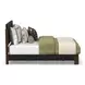 Waterfall Dark Brown and Deep Ebony Panel Bedroom Set