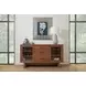 Lincoln Walnut 2 Door Buffet