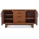 Lincoln Walnut Rectangular Dining Room Set