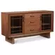 Lincoln Walnut Rectangular Dining Room Set