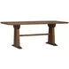 Lincoln Walnut Rectangular Dining Room Set