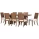 Lincoln Walnut 84" Rectangular Dining Table