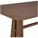 Lincoln Walnut 84" Rectangular Dining Table