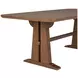 Lincoln Walnut 84" Rectangular Dining Table