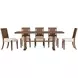 Lincoln Walnut 84" Rectangular Dining Table