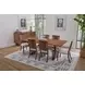 Lincoln Walnut Rectangular Dining Room Set