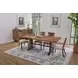 Lincoln Walnut Rectangular Dining Room Set