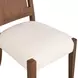 Lincoln Cream Performance Fabric Upholstered Dining Chair Set of 2