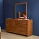 Lincoln Warm Walnut 6 Drawer Dresser