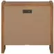 Lincoln Warm Walnut 3 Drawer Nightstand with USB Charging