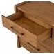 Lincoln Warm Walnut 3 Drawer Nightstand with USB Charging