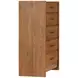 Lincoln Warm Walnut 5 Drawer Chest