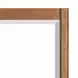 Lincoln Warm Walnut Rectangular Dresser Mirror