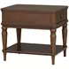 Bellevue Whiskey Brown Rectangular End Table