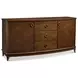 Bellevue Whiskey Brown Extendable Rectangular Dining Room Set