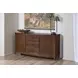 Bellevue Whiskey Brown 2 Door Sideboard with USB Charging