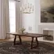 Bellevue Whiskey Brown 104" Extendable Rectangular Dining Table