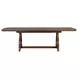 Bellevue Whiskey Brown 104" Extendable Rectangular Dining Table