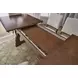 Bellevue Whiskey Brown 104" Extendable Rectangular Dining Table