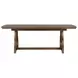 Bellevue Whiskey Brown 104" Extendable Rectangular Dining Table