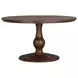 Bellevue Whiskey Brown Round Dining Room Set