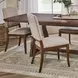 Bellevue Light Tan Performance Fabric Upholstered Dining Chair with Nailhead Trim Set of 2