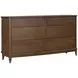 Bellevue Whiskey Brown Platform Bedroom Set