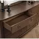 Bellevue Whiskey Brown 6 Drawer Dresser