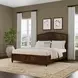 Bellevue Whiskey Brown King Platform Bed