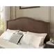 Bellevue Whiskey Brown King Platform Bed