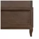 Bellevue Whiskey Brown King Platform Bed