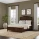 Bellevue Whiskey Brown Platform Bedroom Set