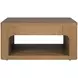 Normandy Warm Driftwood Square Coffee Table