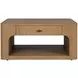 Normandy Warm Driftwood Square Coffee Table