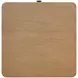 Normandy Warm Driftwood Square Coffee Table