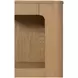 Normandy Warm Driftwood Square Chairside Table