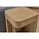 Normandy Warm Driftwood Square Chairside Table