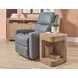 Normandy Warm Driftwood Square Chairside Table