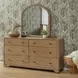 Normandy Warm Driftwood 6 Drawer Dresser