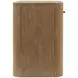 Normandy Warm Driftwood 1 Drawer Open Nightstand with USB Charging