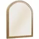 Normandy Warm Driftwood Arched Wall Mirror
