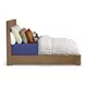 Normandy Warm Driftwood King Panel Bed