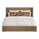 Normandy Warm Driftwood King Storage Panel Bed