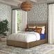 Normandy Warm Driftwood Queen Panel Bed