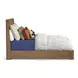 Normandy Warm Driftwood Queen Panel Bed