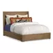Normandy Warm Driftwood Queen Storage Panel Bed